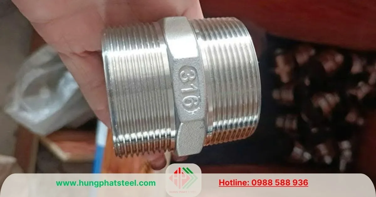 Kép ren inox DN65 SUS316
