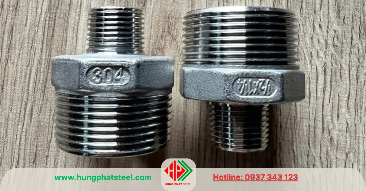 Kép thu (kép giảm) INOX DN32 x DN15