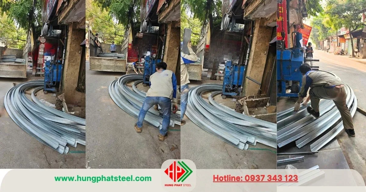 Khả năng uốn cong của thép hình V