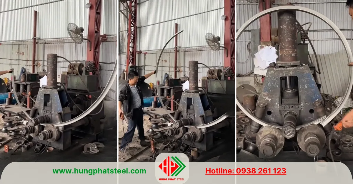 Khả năng uống cong của thép hình V