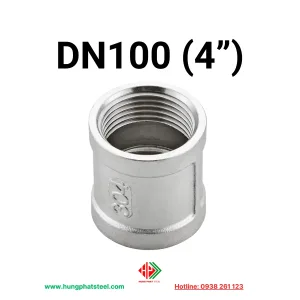 Măng Sông Ren INOX DN100 (D114)