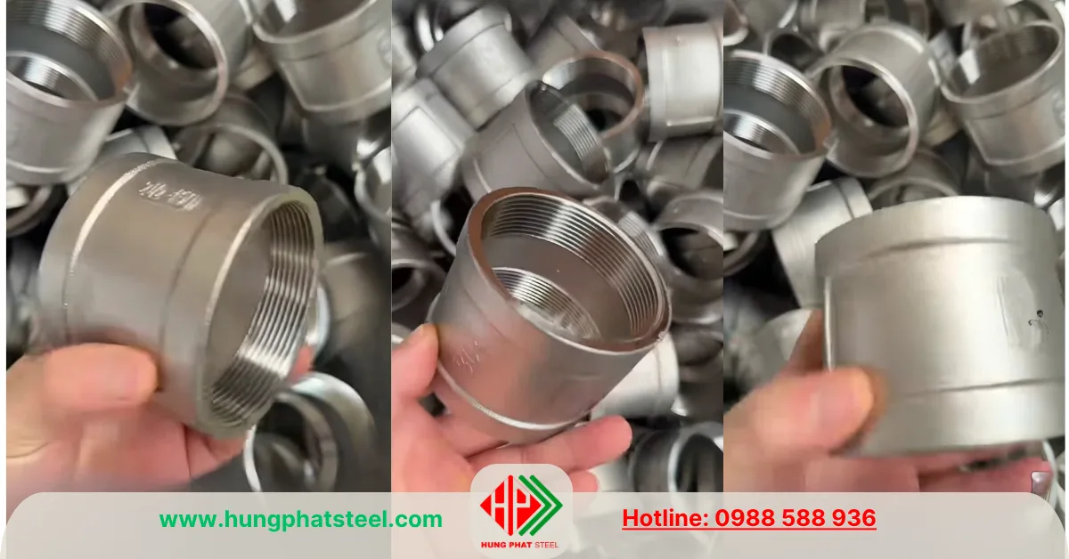 Măng Sông Ren INOX DN65