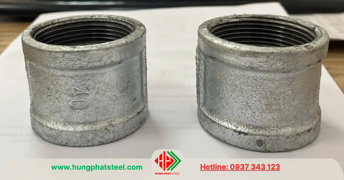 Măng Sông Ren Mạ Kẽm DN40 (D49)