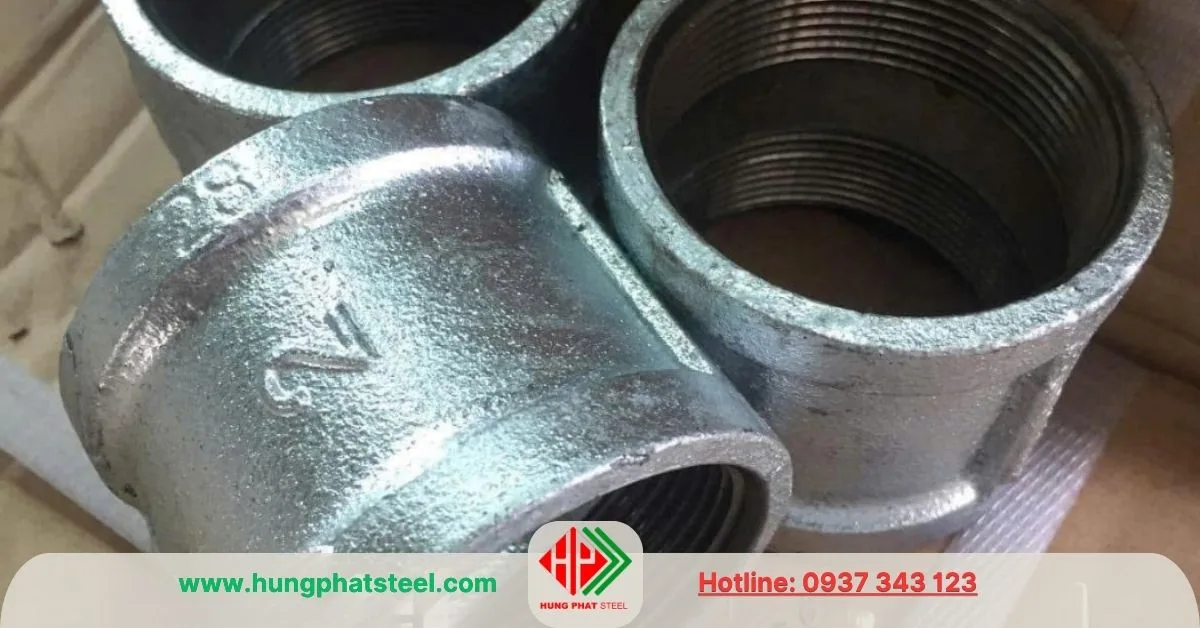 Măng Sông Ren Mạ Kẽm DN50 (D60, 2inch)