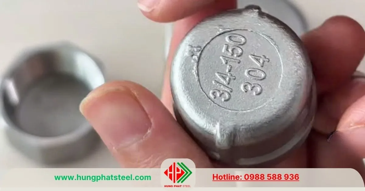 Nắp Bịt Ren INOX DN20 (D27)