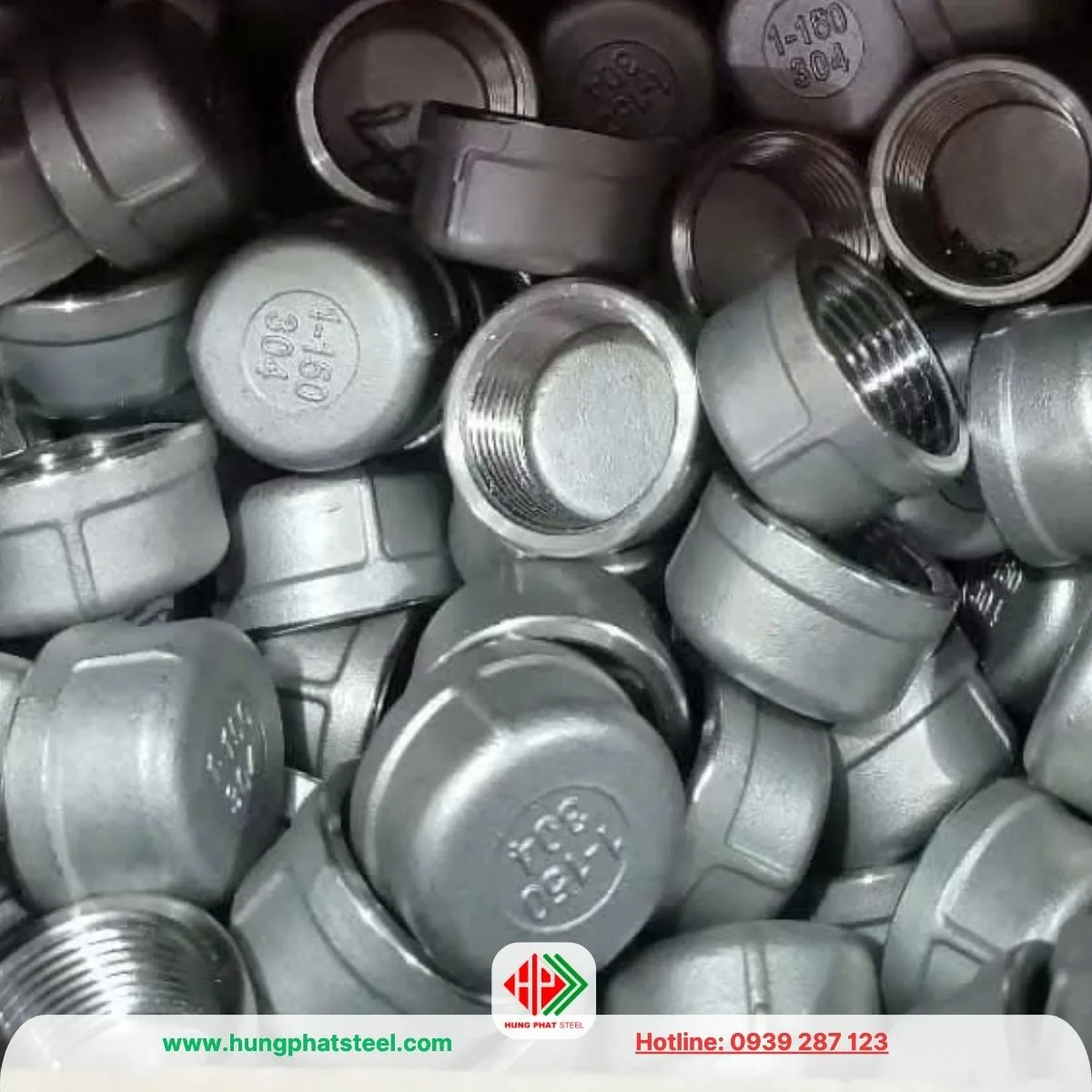 Nắp Bịt Ren INOX DN25 (D34)