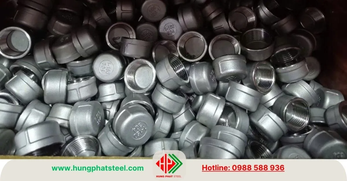 Nắp Bịt Ren INOX DN25 (D34)