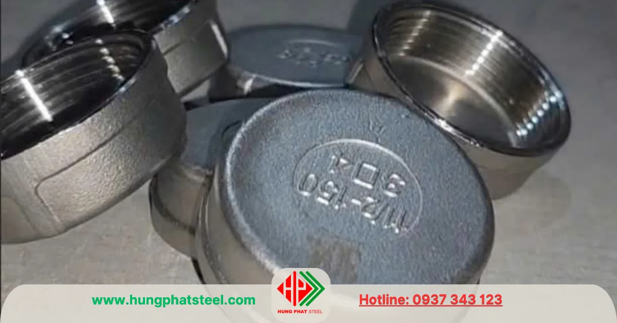Nắp Bịt Ren INOX DN40 (D49)
