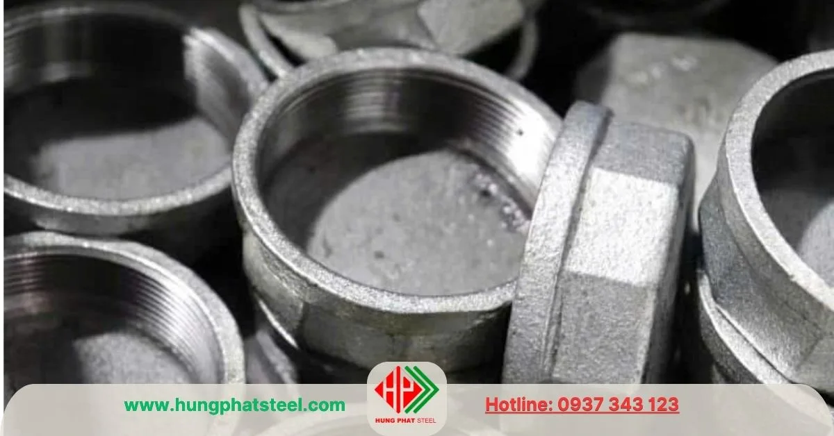 Nắp Bịt Ren Mạ Kẽm DN100 (D114)