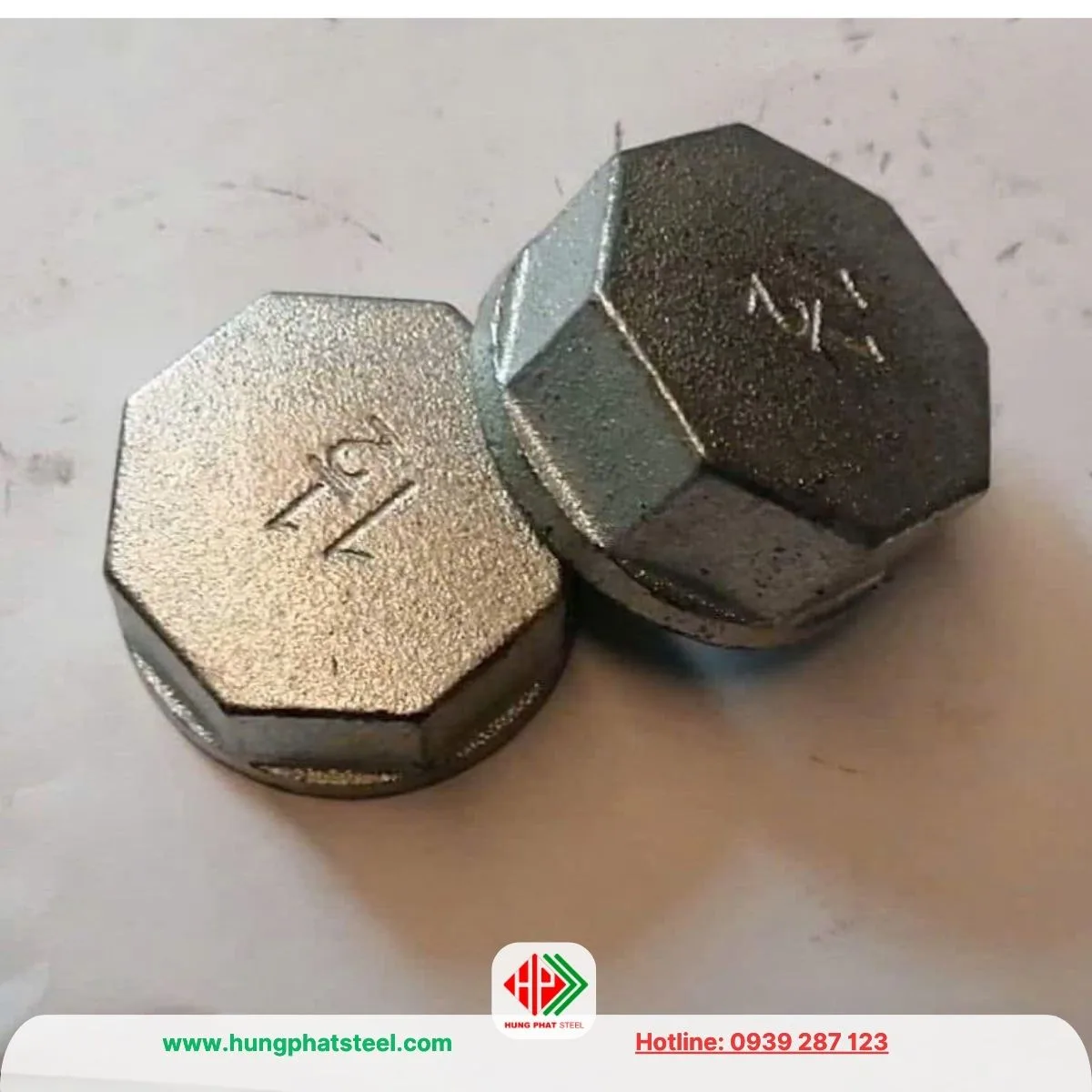 Nắp Bịt Ren Mạ Kẽm DN40 (D49)