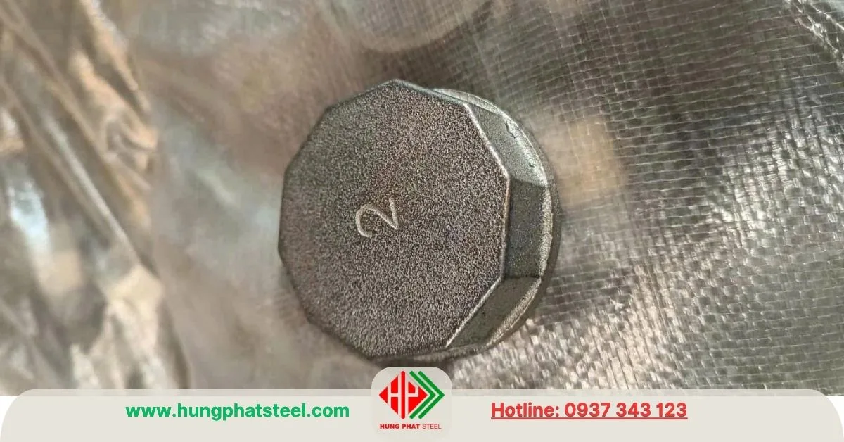 Nắp Bịt Ren Mạ Kẽm DN50 (D60)