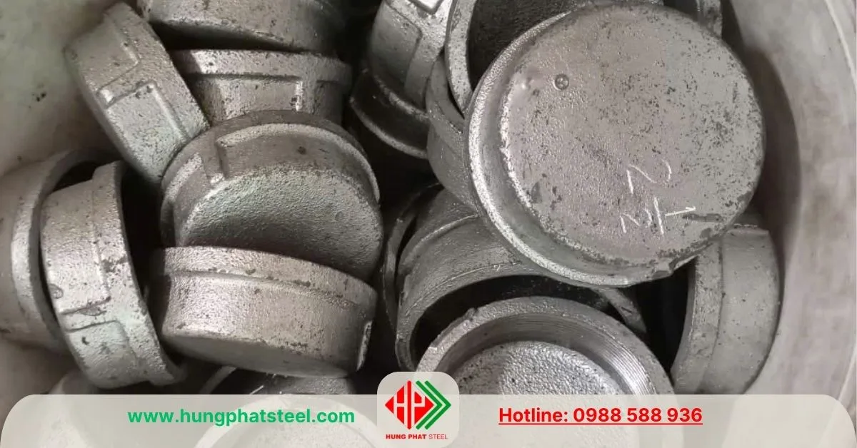 Nắp Bịt Ren Mạ Kẽm DN65