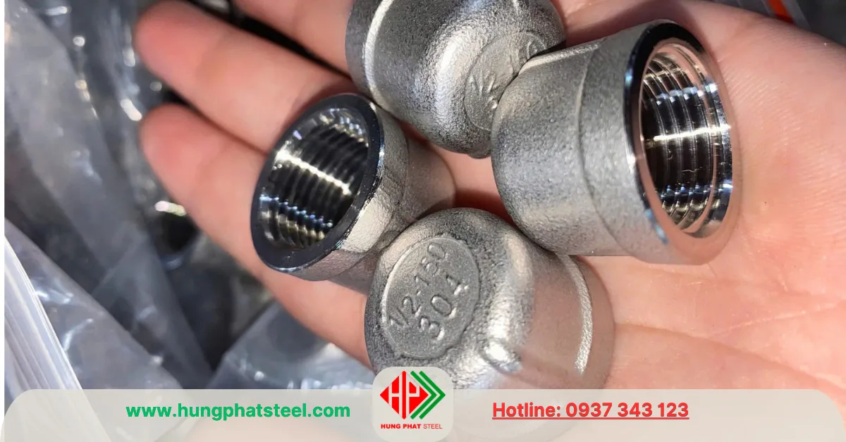Nắp bịt ren INOX DN15 (D21)