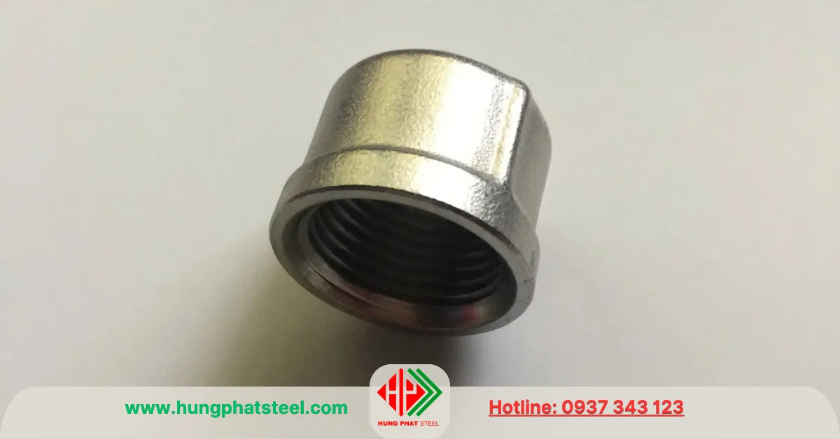 Nắp bịt ren INOX DN15 (D21)