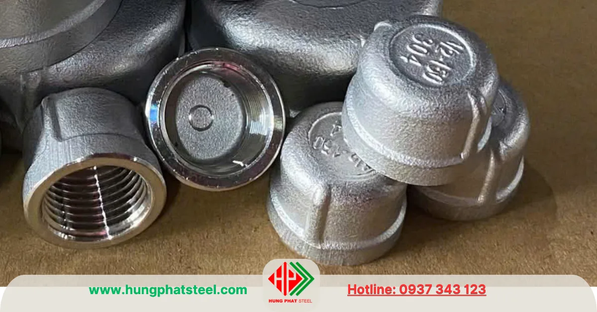 Nắp bịt ren INOX DN15 (D21)