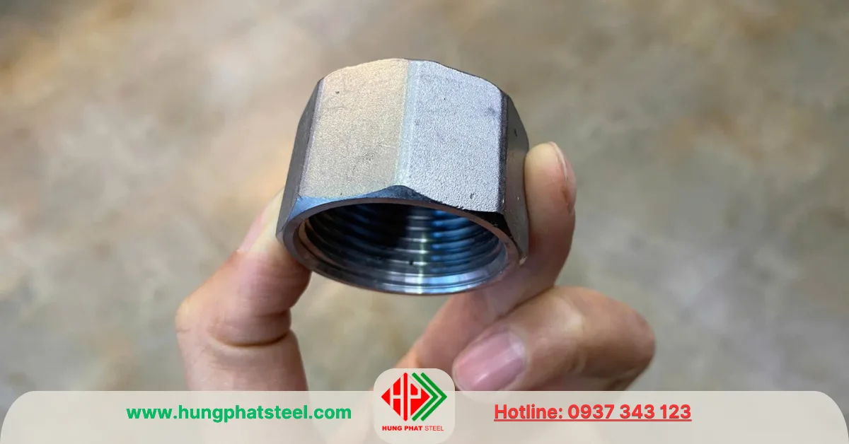 Nắp bịt ren INOX DN20 (D27)