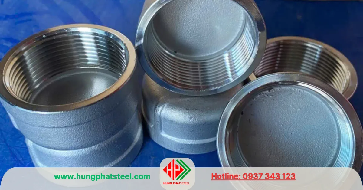 Nắp bịt ren INOX DN40 (D49)