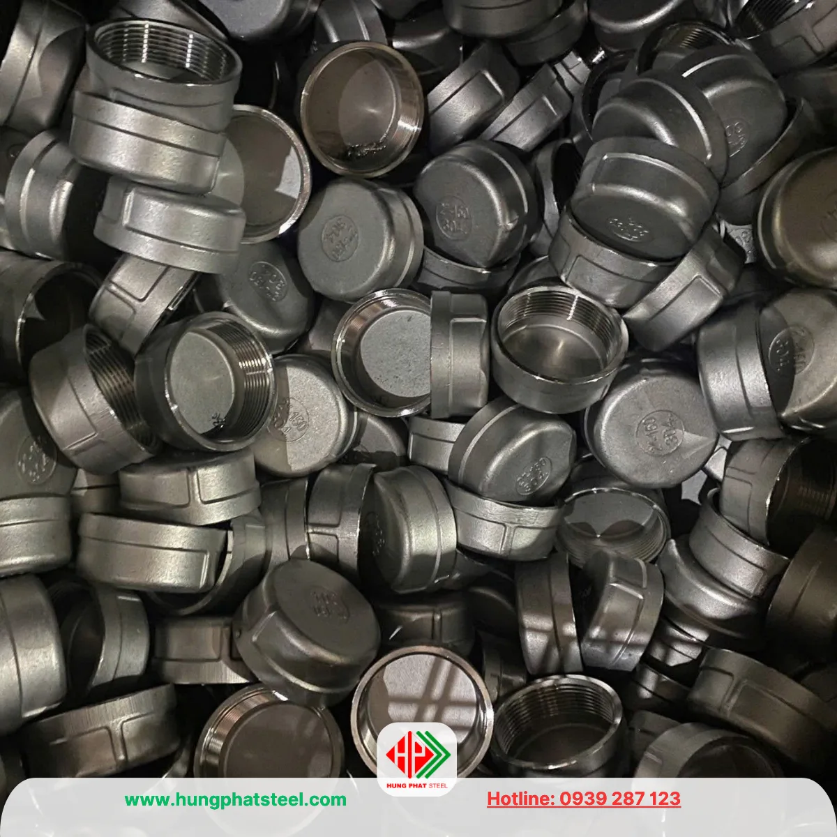 Nắp bịt ren INOX DN50 (D60)