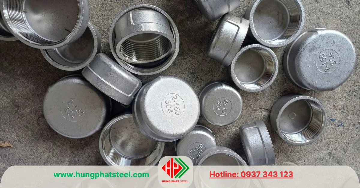 Nắp bịt ren INOX DN50 (D60)