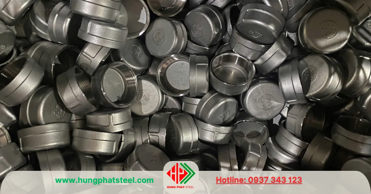 Nắp bịt ren INOX DN50 (D60)