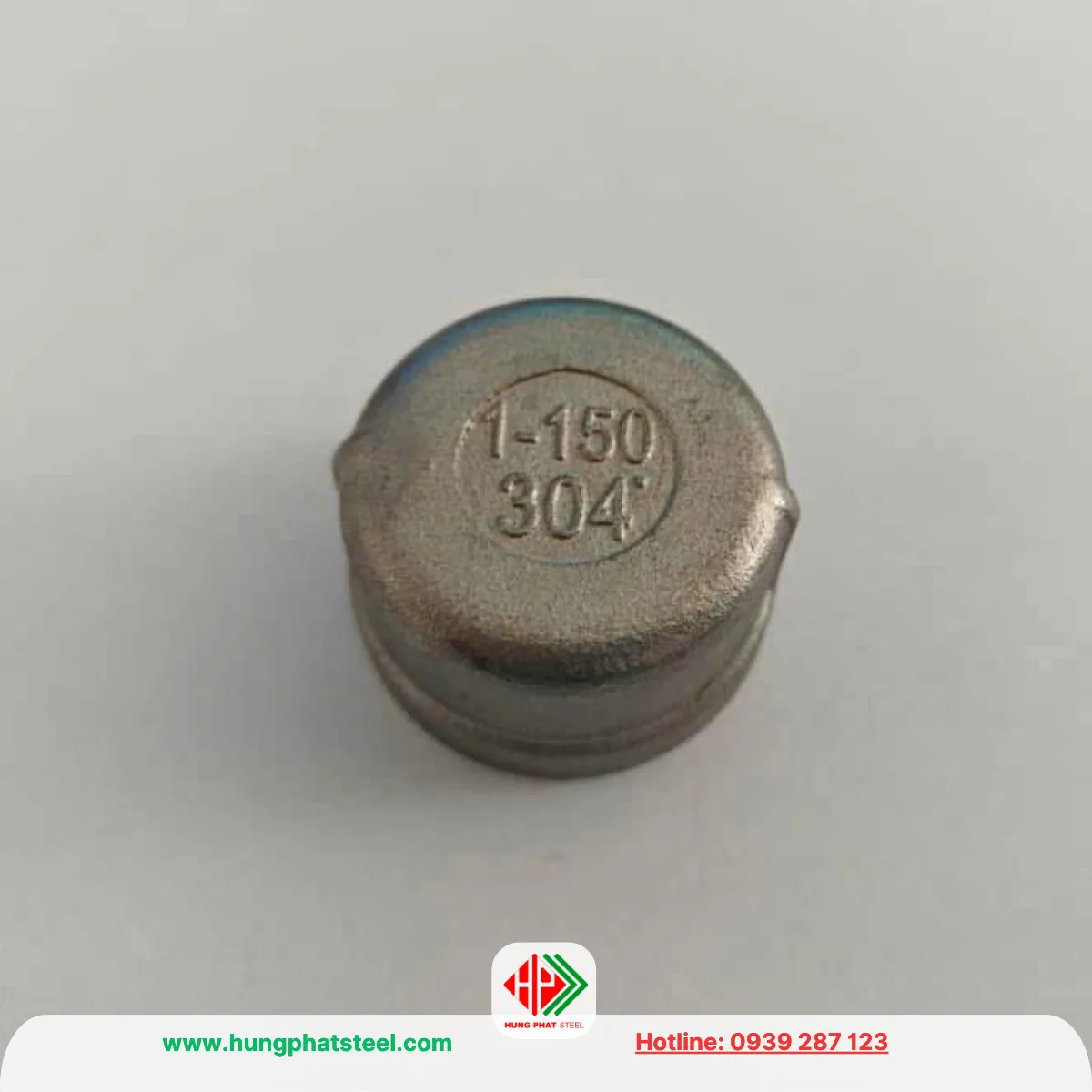 Nắp bịt ren inox DN25 (D34)