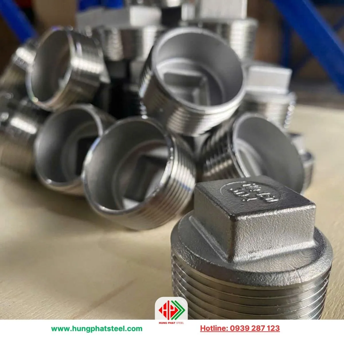 Nút Bịt Ren INOX DN32 (D42)