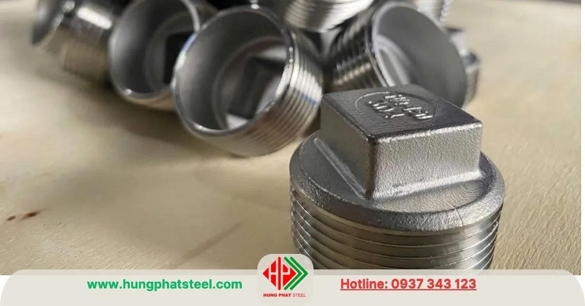 Nút Bịt Ren INOX DN32 (D42)