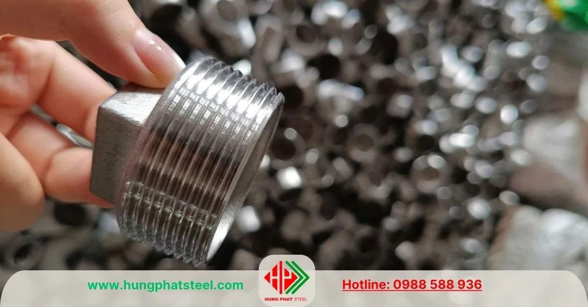 Nút Bịt Ren INOX DN65