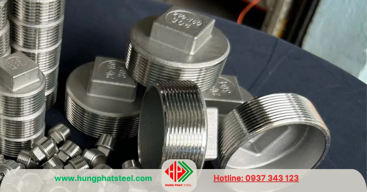 Nút Bịt Ren INOX DN65