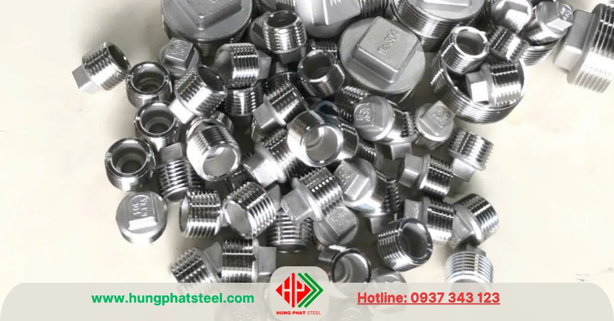 Nút bịt ren INOX DN15 (D21)
