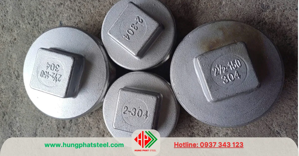 Nút bịt ren INOX DN65