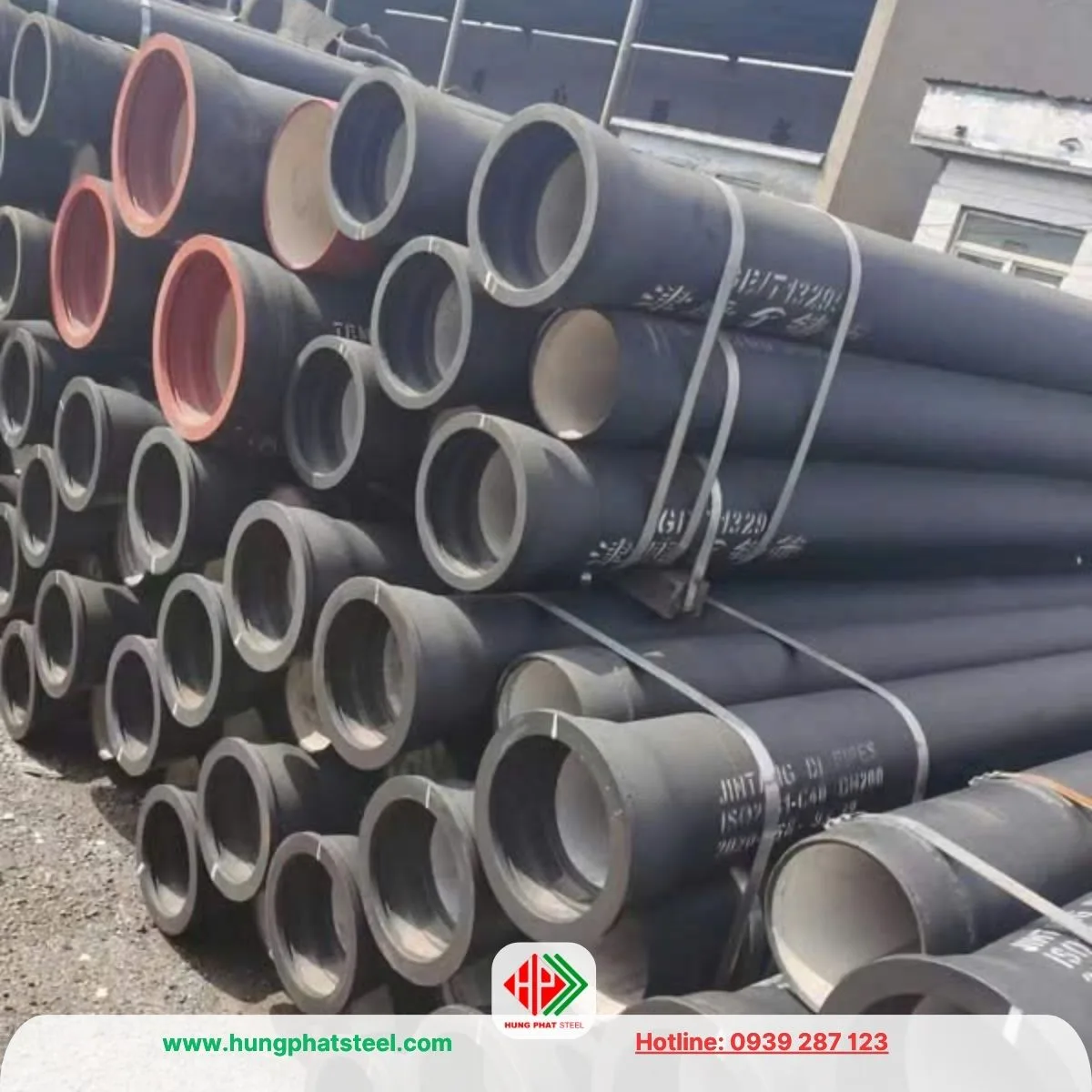 Ống Gang Cầu (Ductile Iron Pipe DIP)