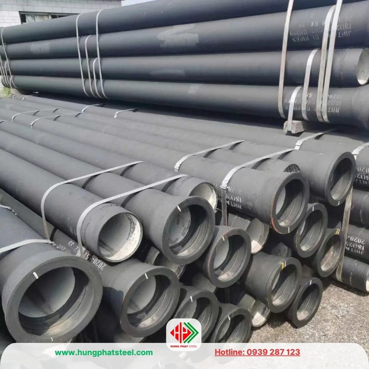 Ống Gang Cầu (Ductile Iron Pipe DIP)