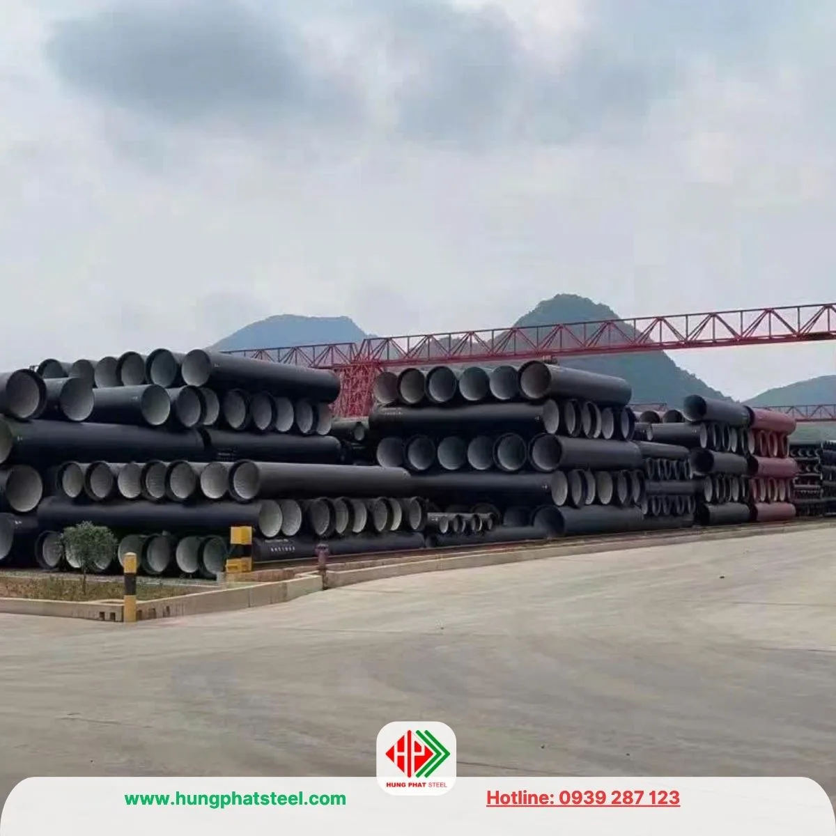Ống Gang Cầu (Ductile Iron Pipe DIP)