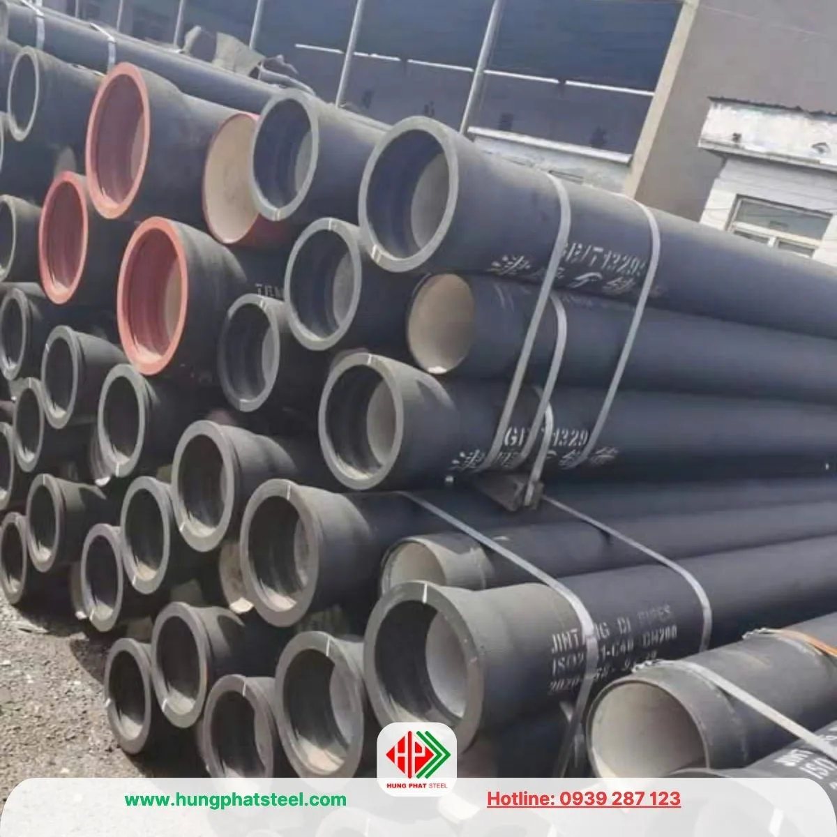 Ống Gang Cầu (Ductile Iron Pipe DIP)