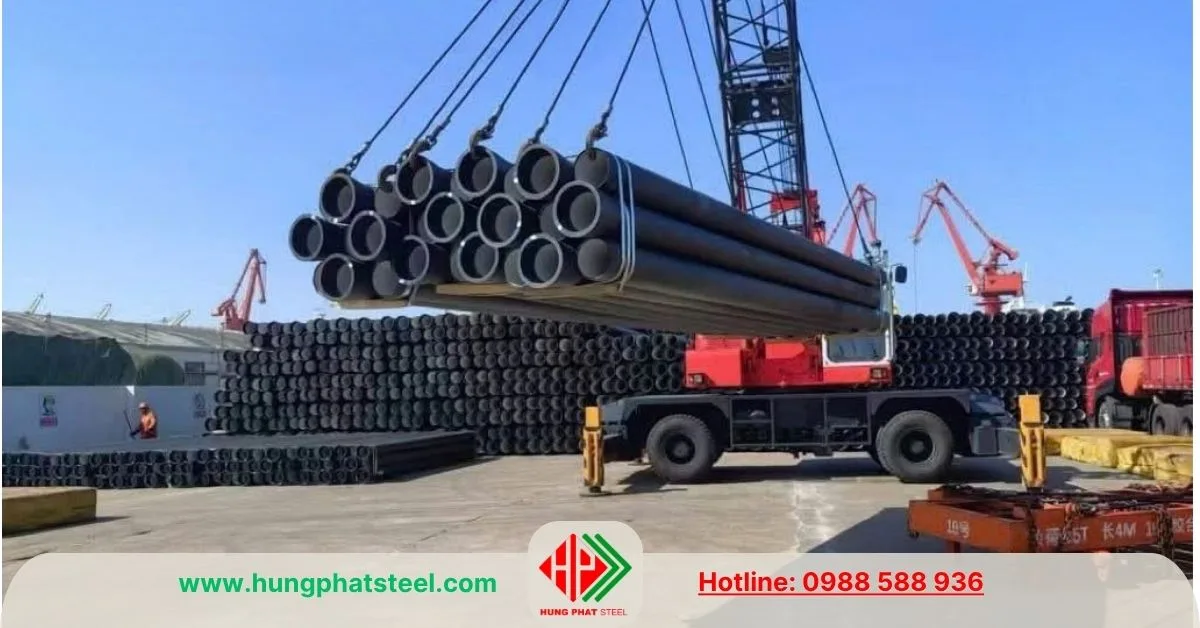 Ống Gang Cầu (Ductile Iron Pipe / DIP)