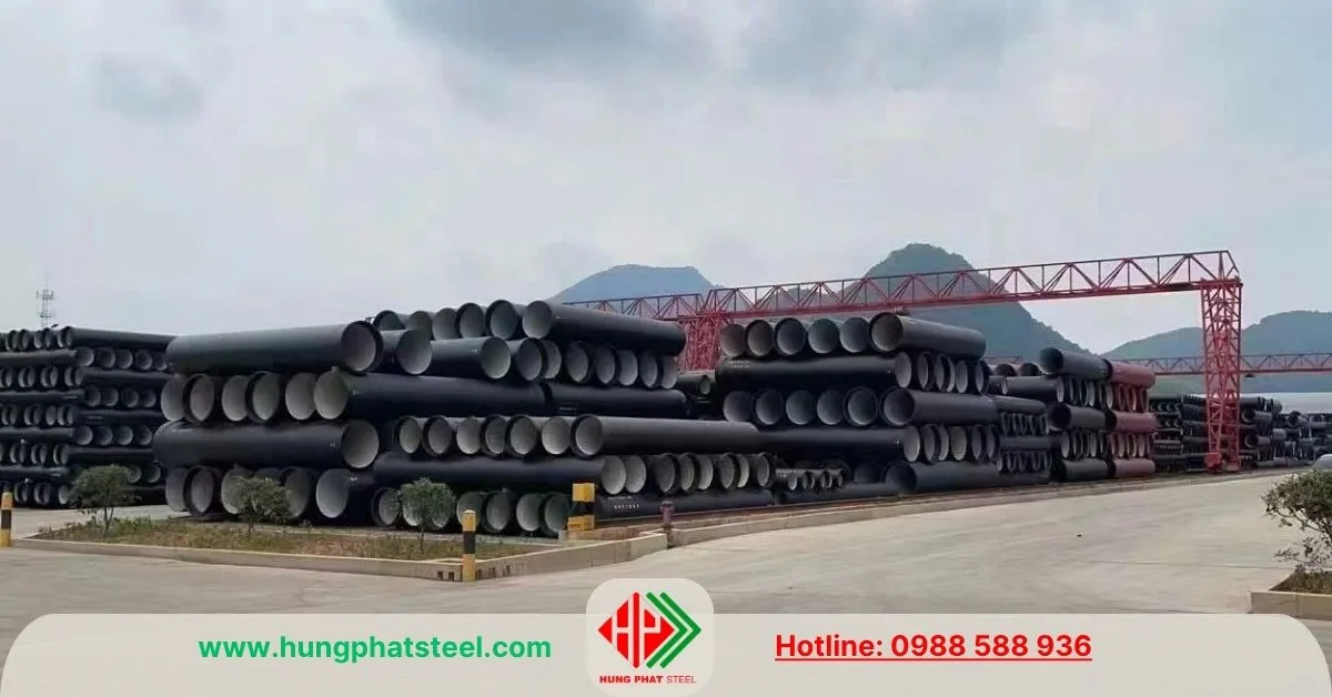 Ống Gang Cầu (Ductile Iron Pipe / DIP)