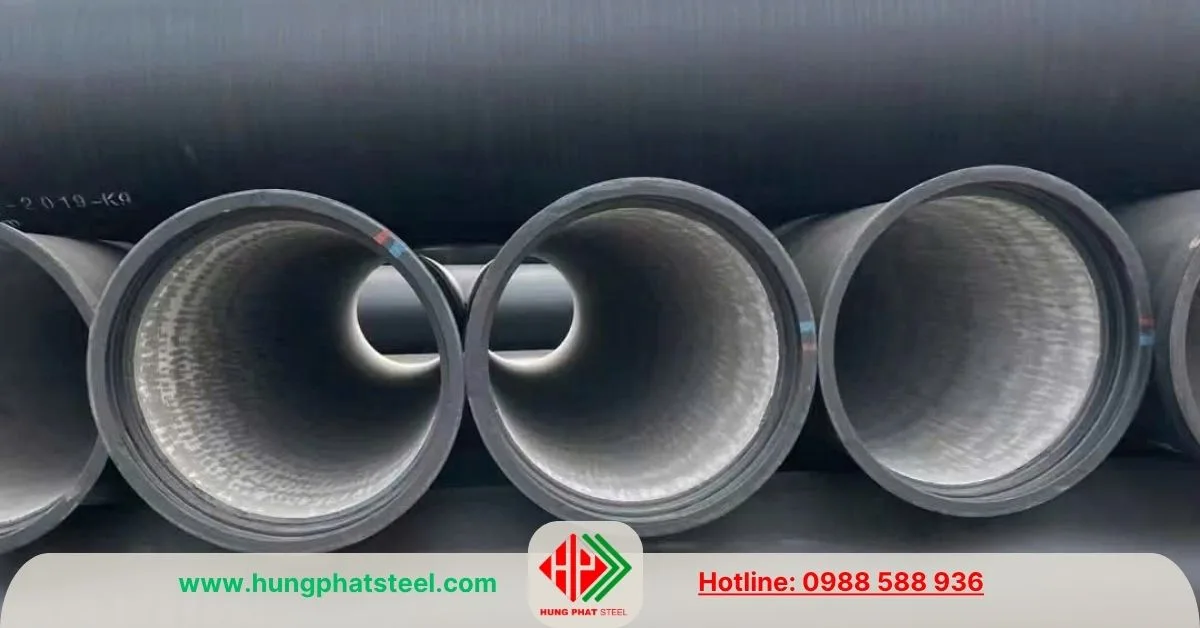 Ống Gang Cầu (Ductile Iron Pipe / DIP)