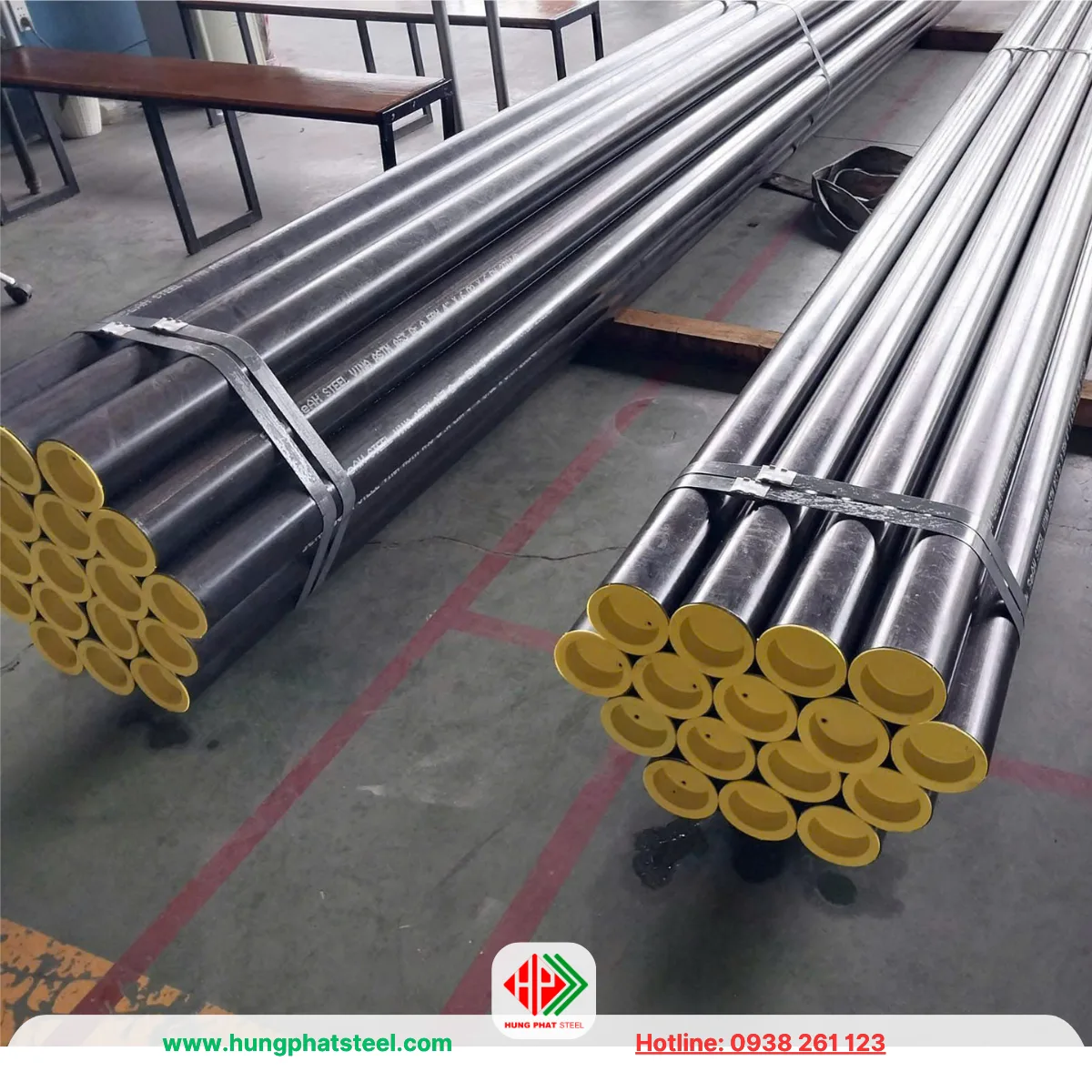 Ống Thép SeAH Phi 114 (DN100)