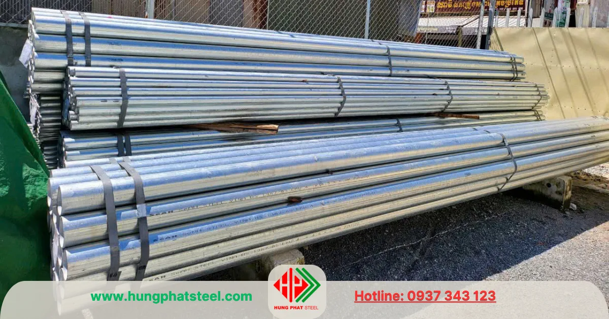 Ống Thép SeAH Phi 114 (DN100)