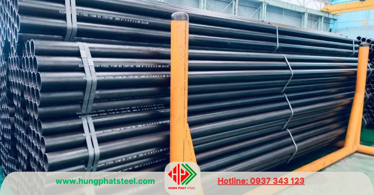 Ống Thép SeAH Phi 114 (DN100)
