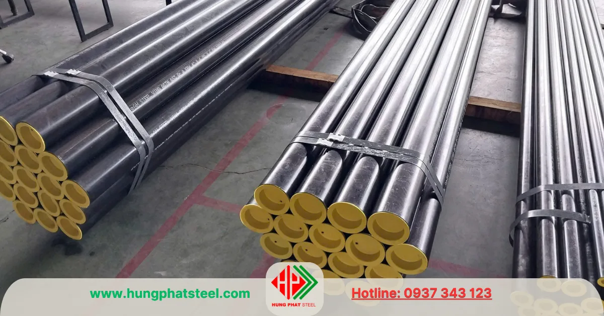 Ống Thép SeAH Phi 114 (DN100)