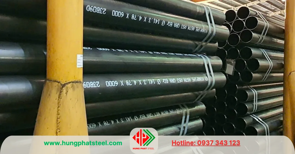 Ống Thép SeAH Phi 114 (DN100)