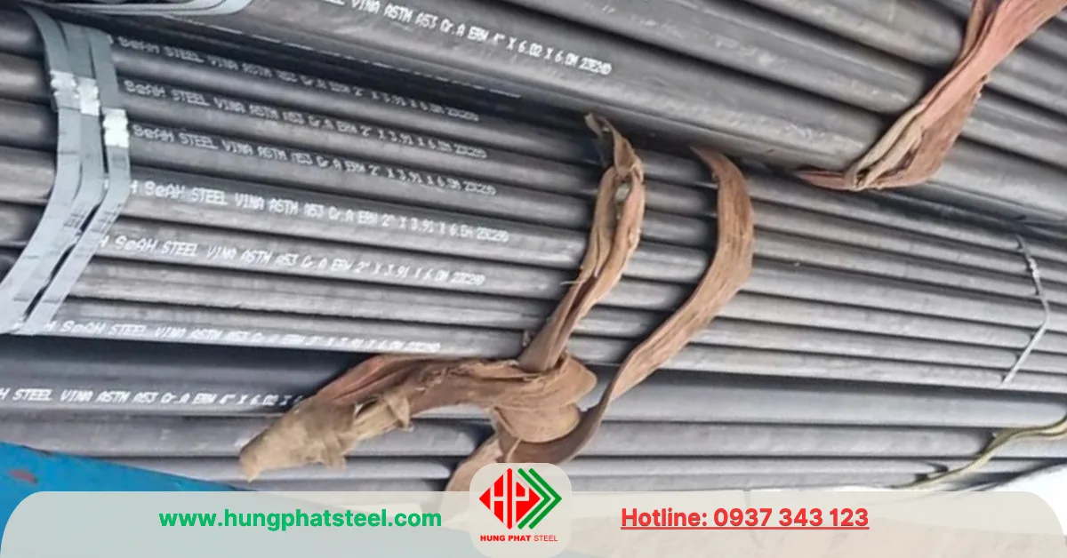 Ống Thép SeAH Phi 114 (DN100)