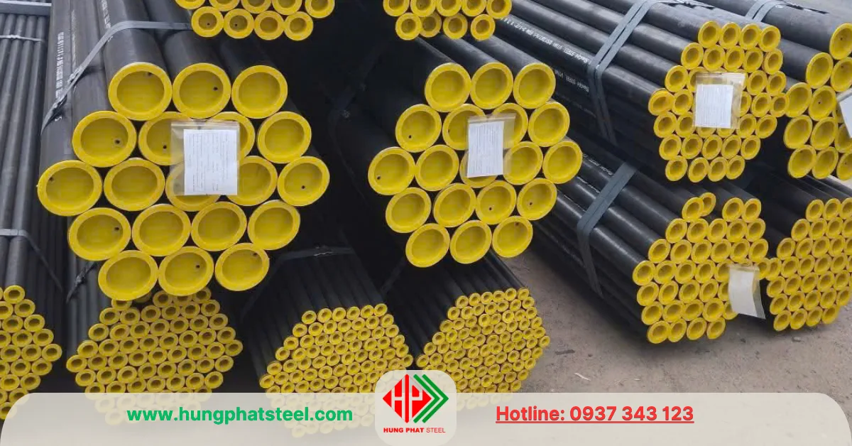 Ống Thép SeAH Phi 114 (DN100)