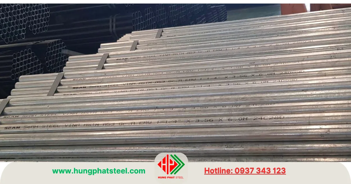 Ống Thép SeAH Phi 42 (DN32)