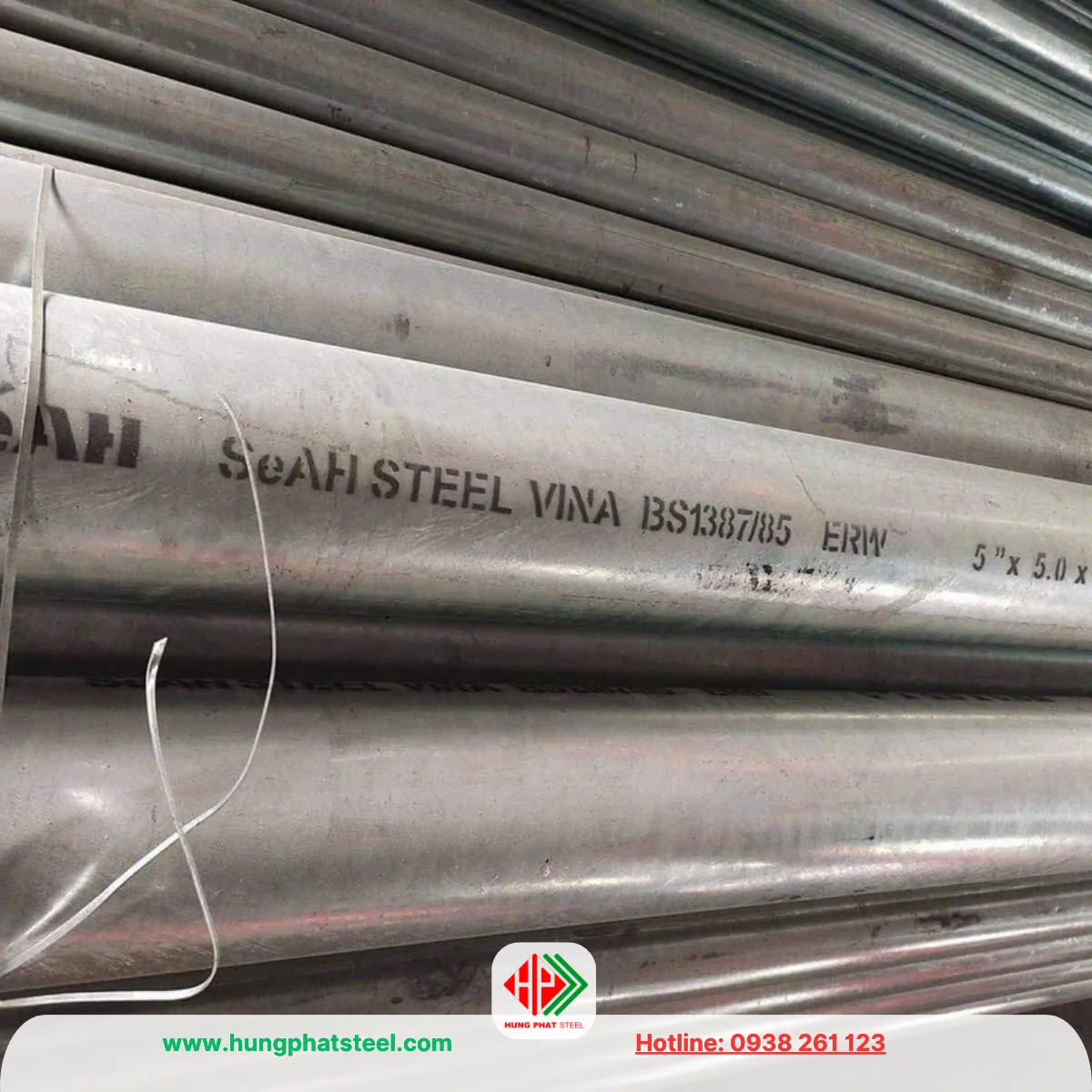 Ống thép SeAH phi 141 (DN125, 5icnh)