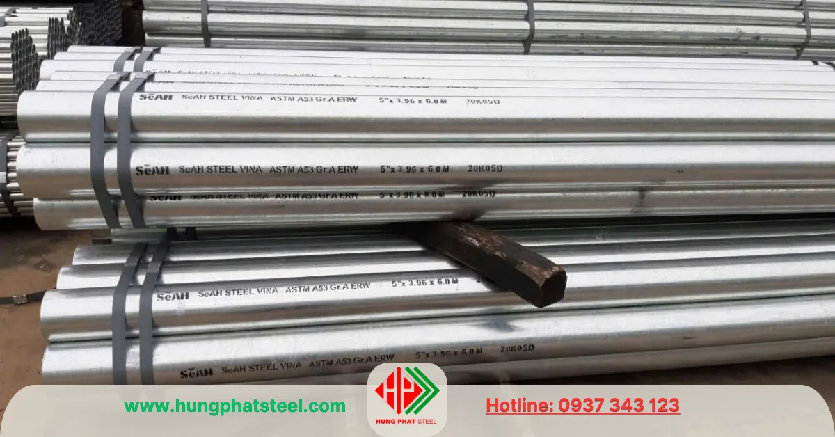 Ống thép SeAH phi 141 (DN125, 5icnh)