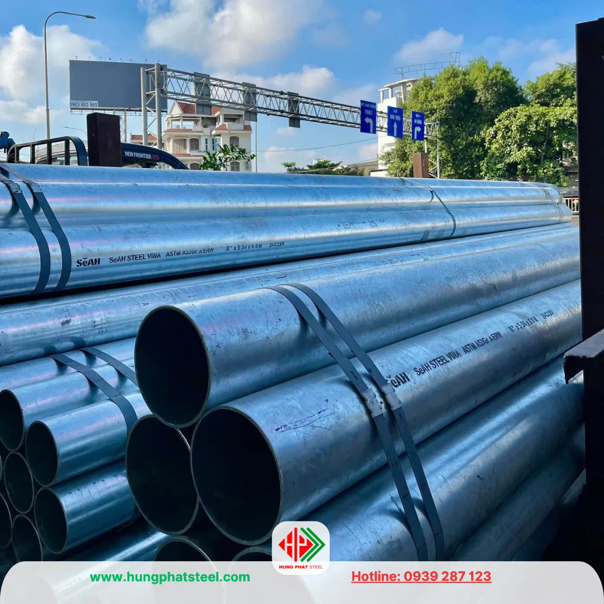 Ống thép SeAH phi 219 (DN200)