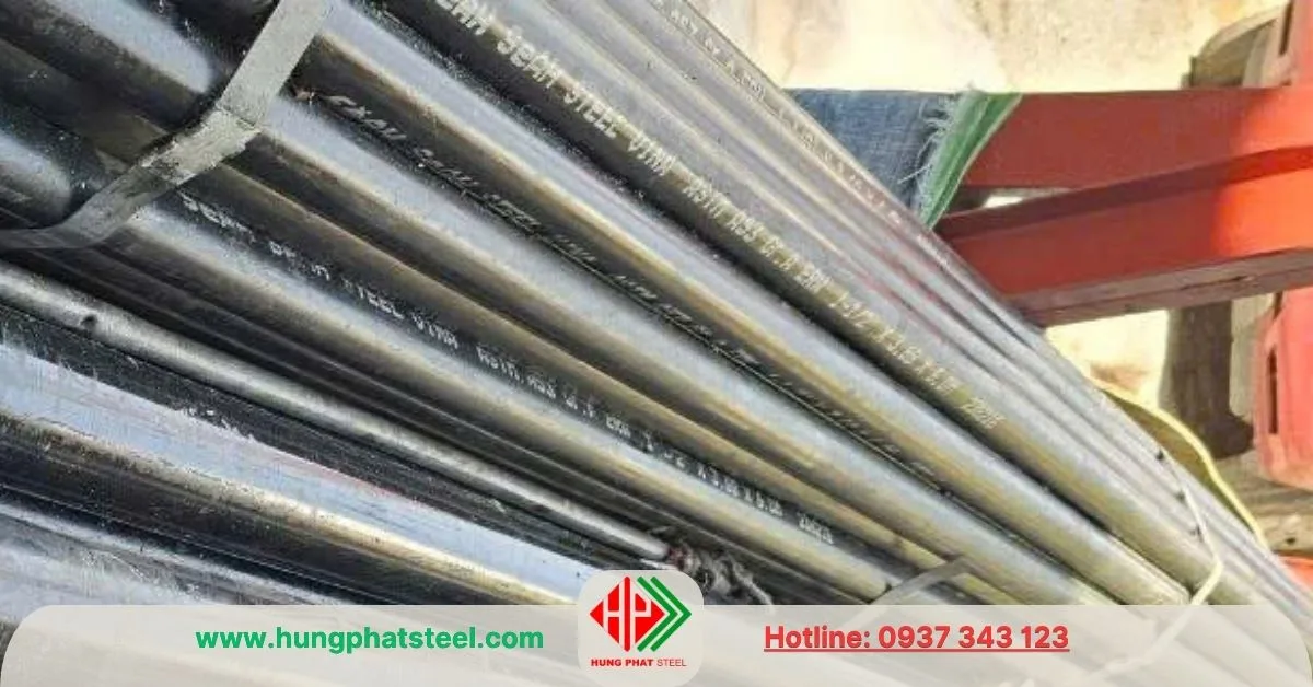 Ống thép SeAH phi 49 (DN40) - ống đen